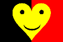 Belgian smiley-heart-flag