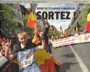 Couverture de la DH du 16 janvier 2011